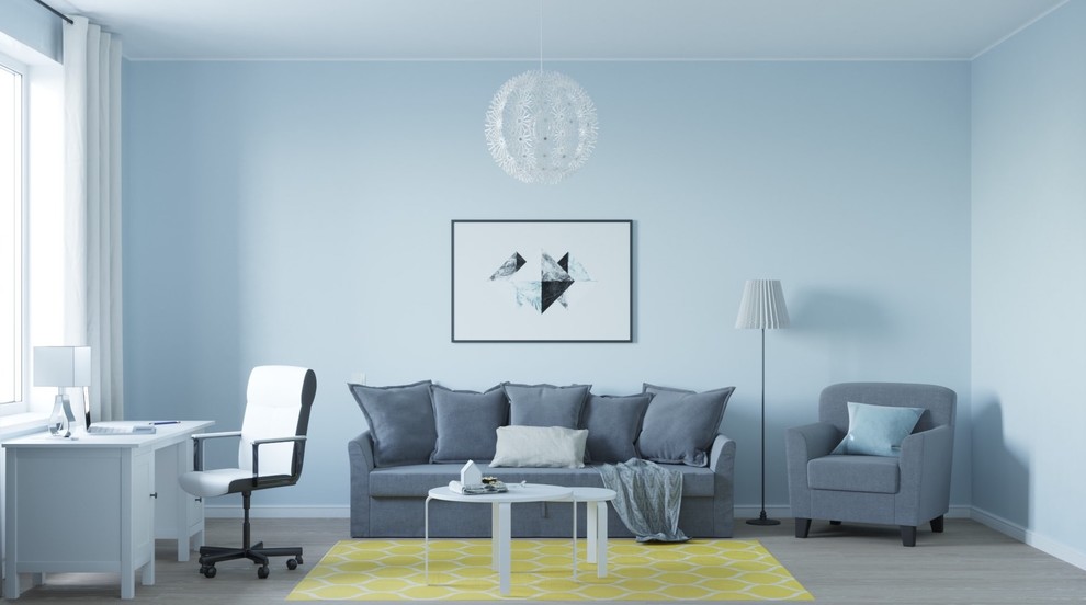 Дизайн квартиры в ЖК "Цветной бульвар", дизайн в скандинавском стиле