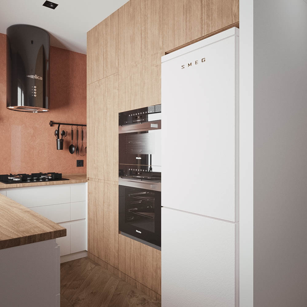 Рыжая квартира на ул. Баррикадная