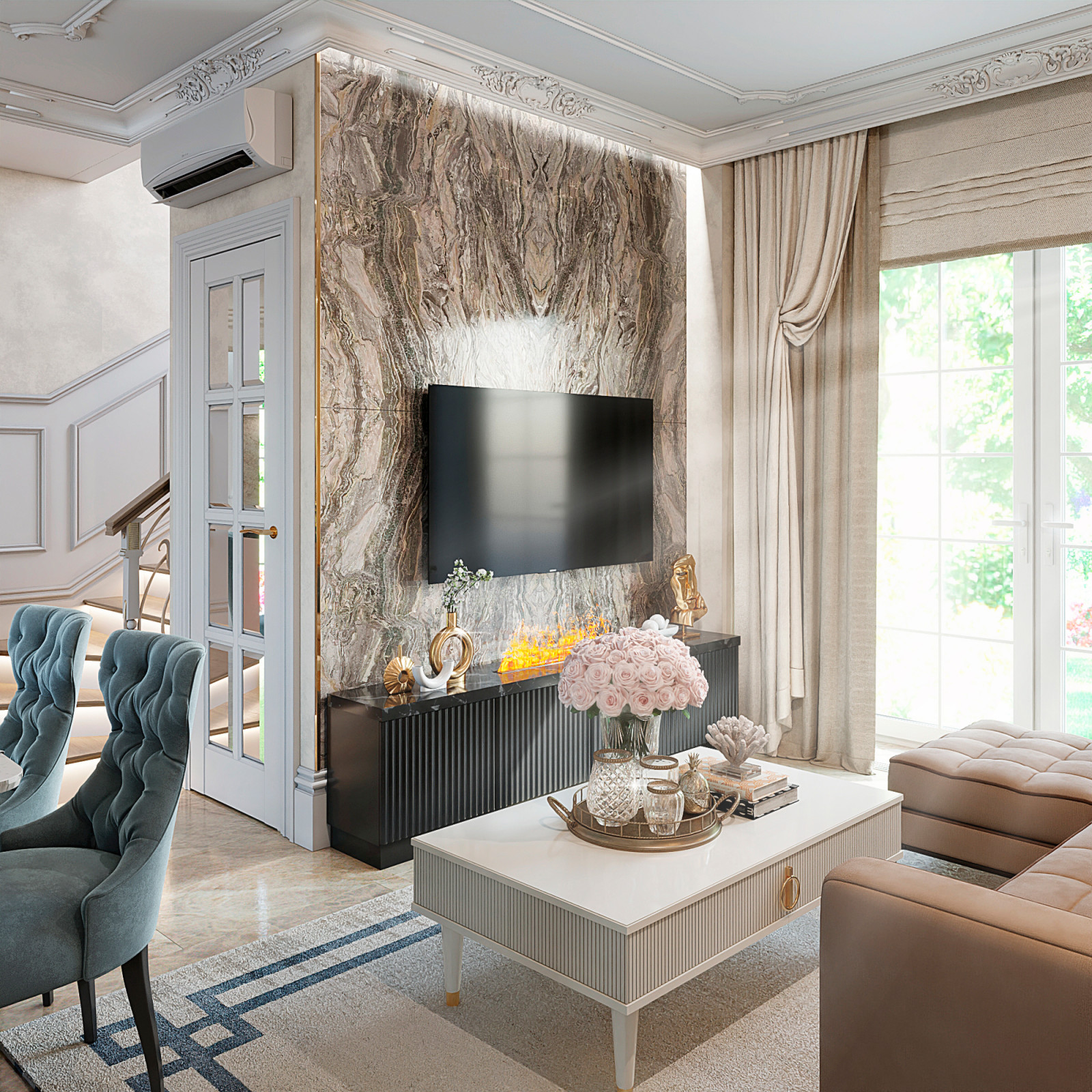 Проект трехэтажного дома