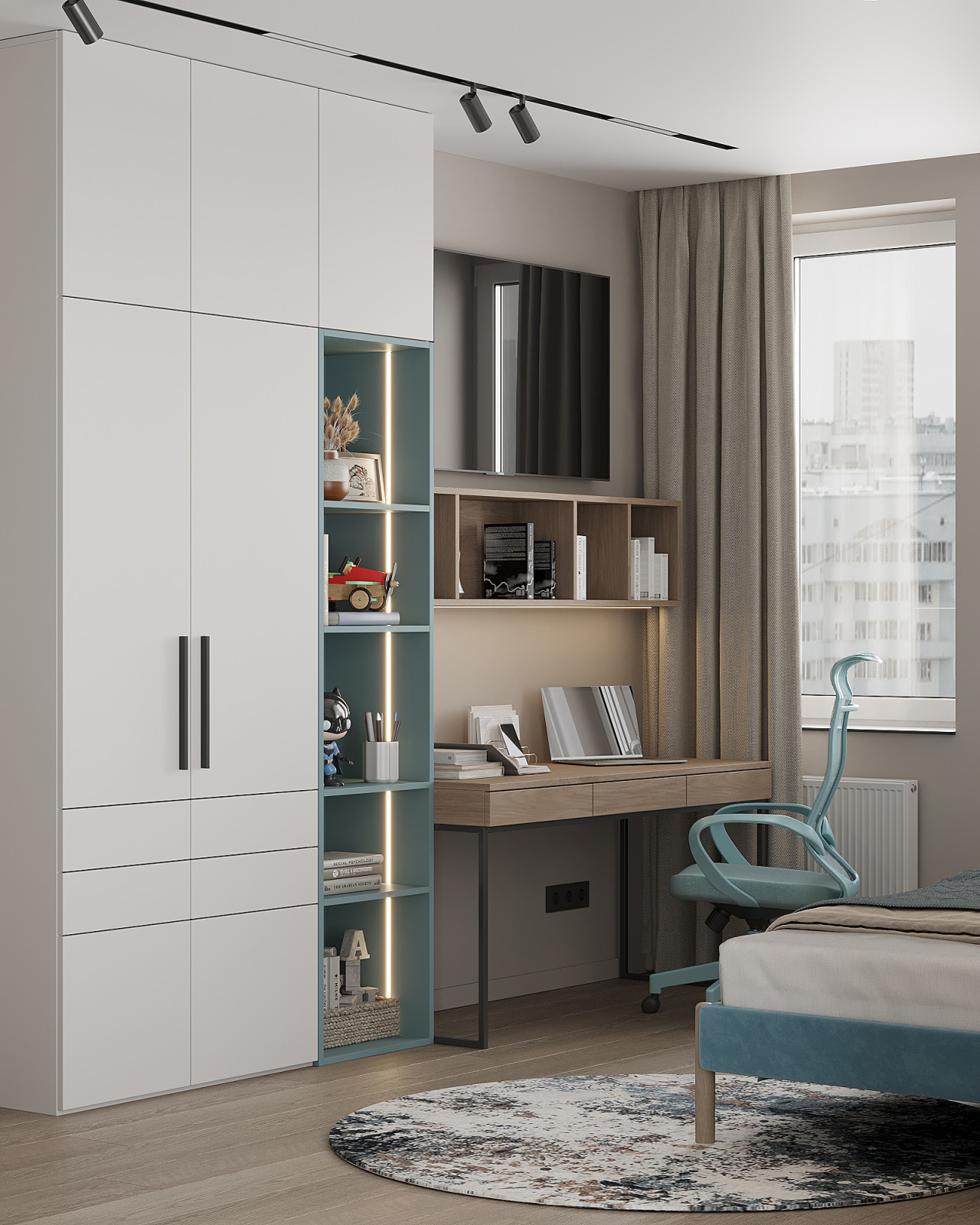 Дизайн-проект квартиры г.Ярославль ЖК "Новеллы"