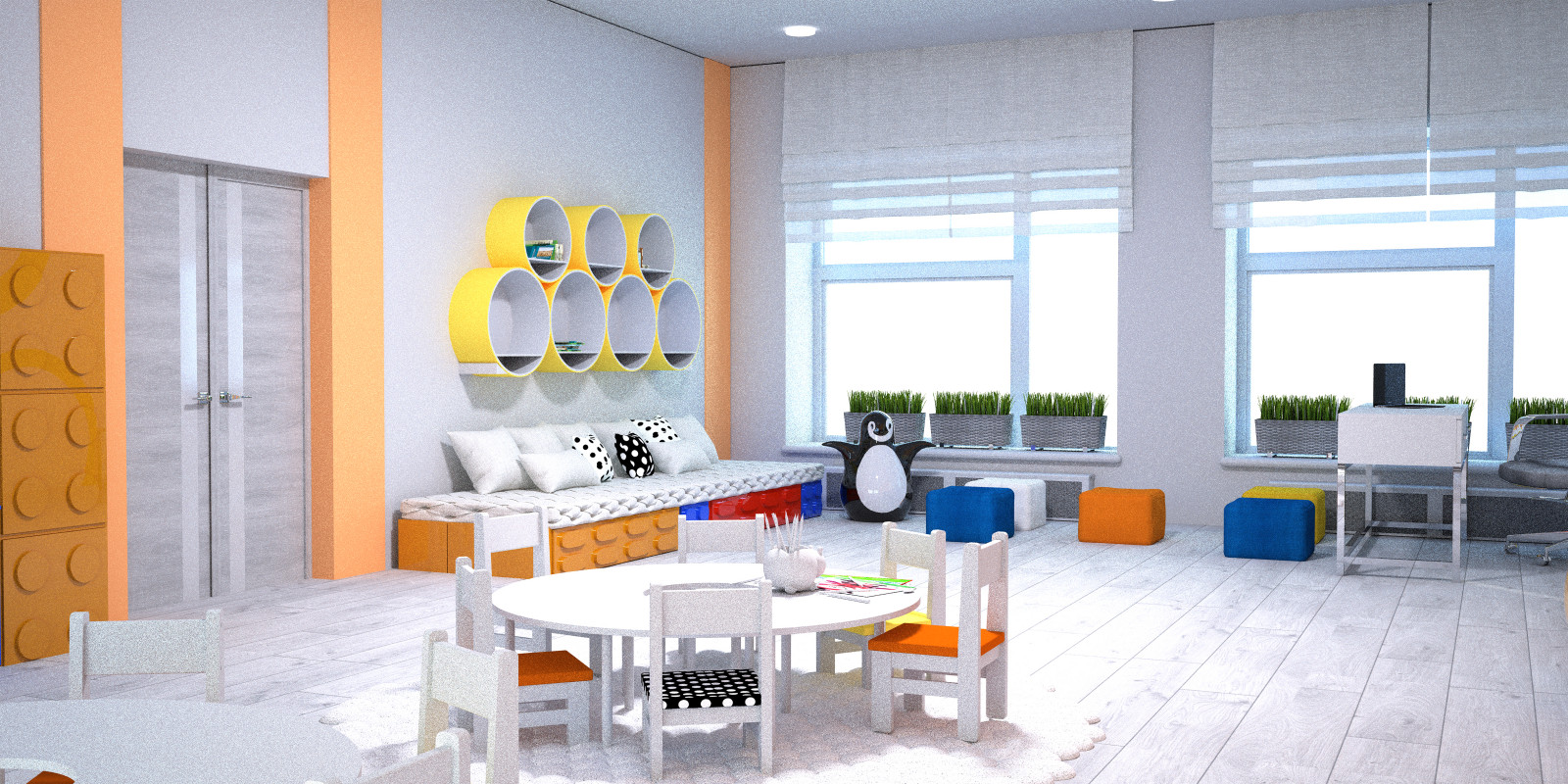 Дизайн интерьера ДС "Золотой ключик"