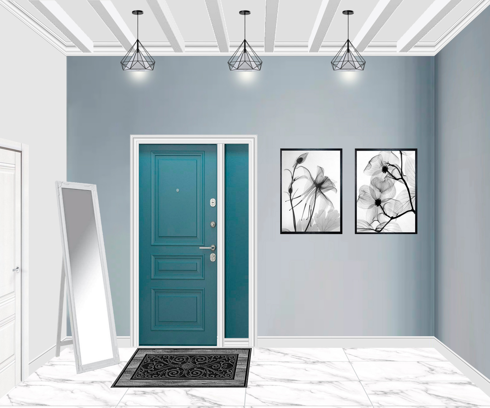 Таунхаус в ЖК "Совушки" Эскизный проект.