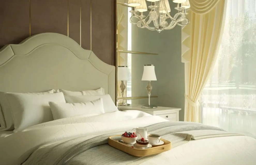 Обложка проекта: визуализация спальни