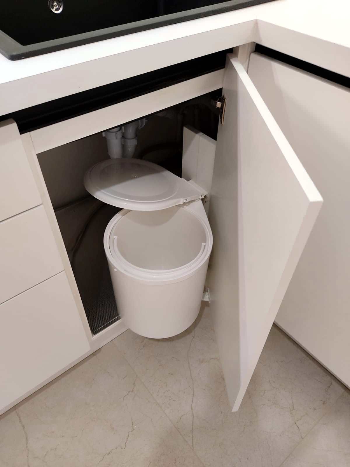 Угловая кухня "PROFILO bianco"