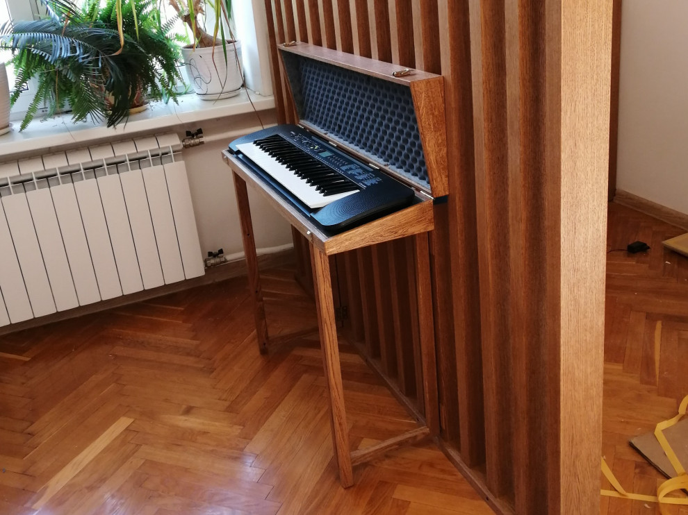 Обложка проекта: Реечная перегородка