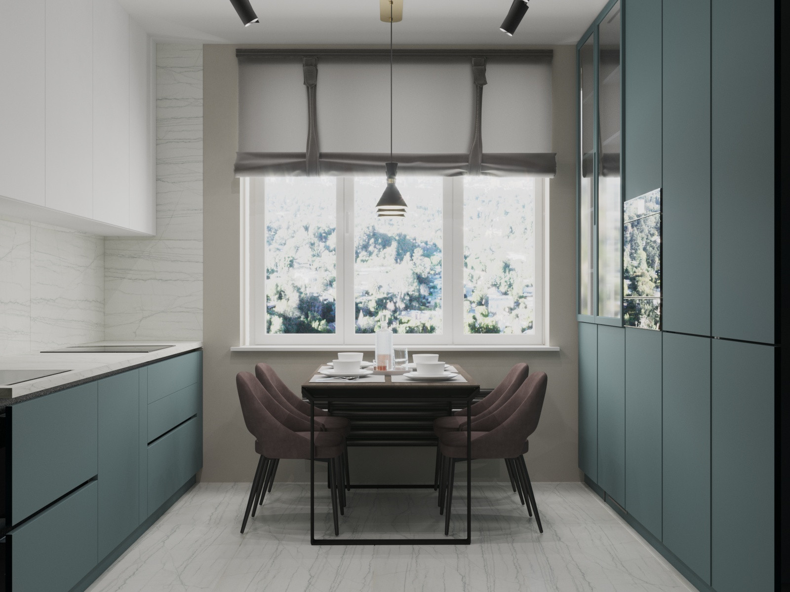 Квартира в современном стиле.