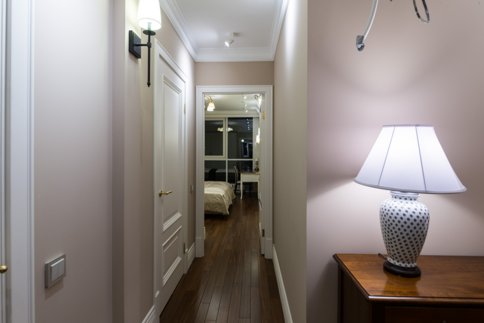 Трёхкомнатная квартира. Работы по дизайн-проекту