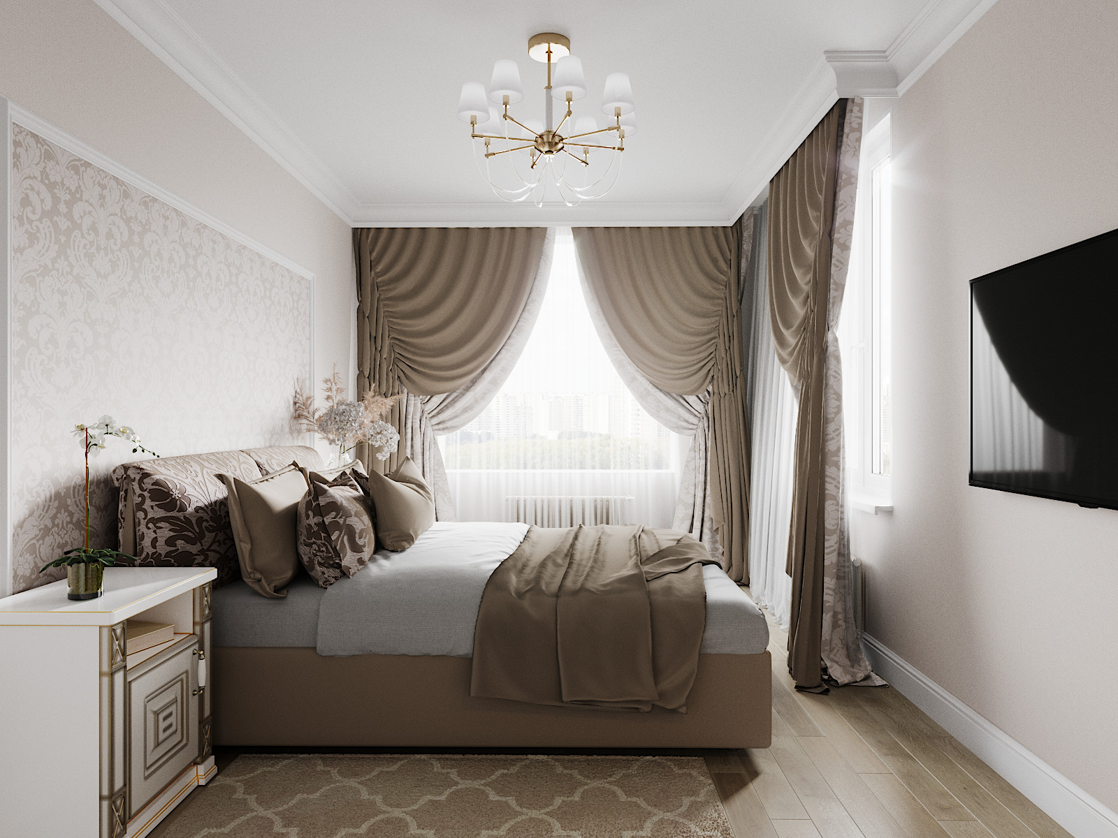 ЖК Галактика, трехкомнатная квартира