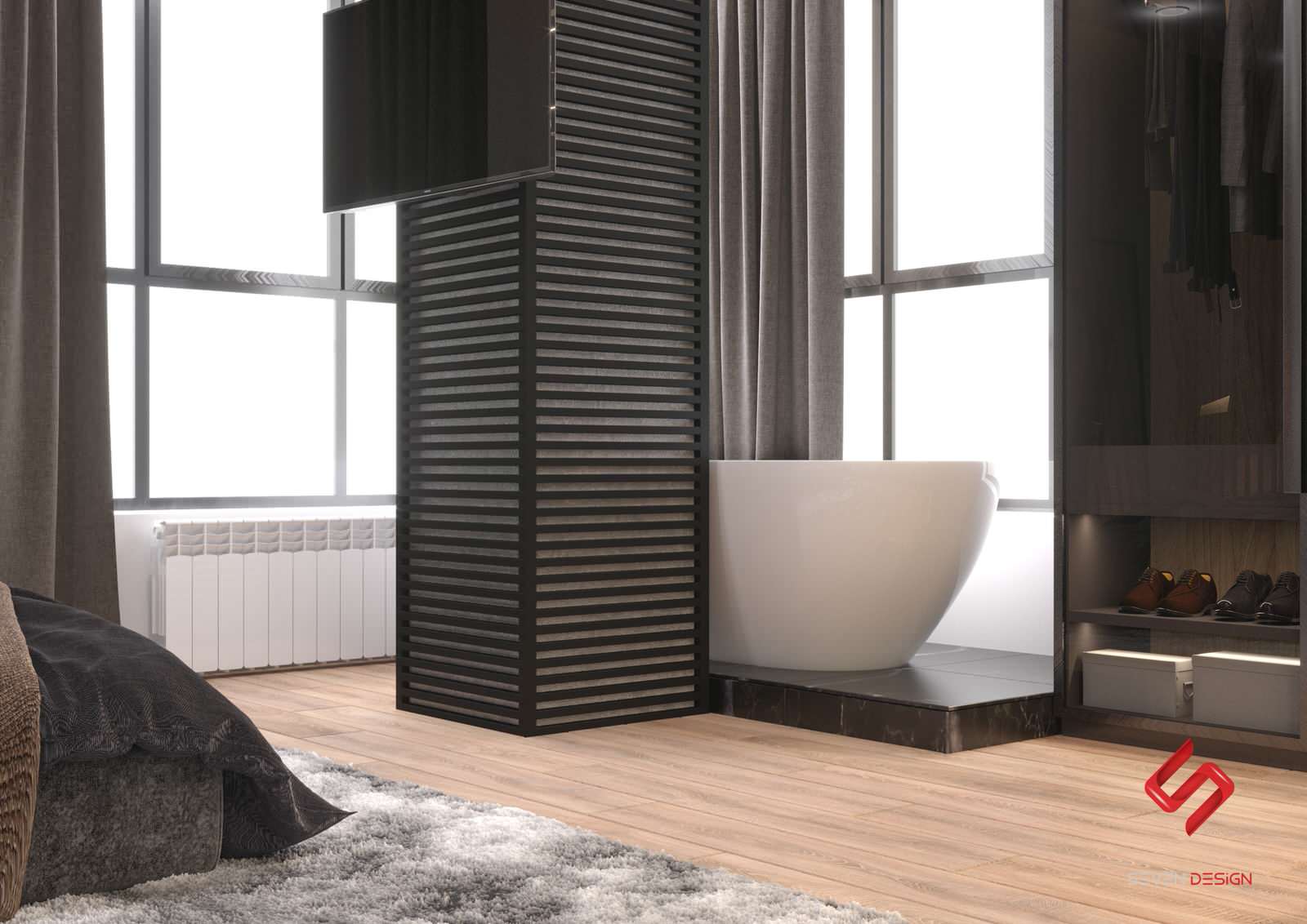 Дизайн-проект квартиры, CUBE