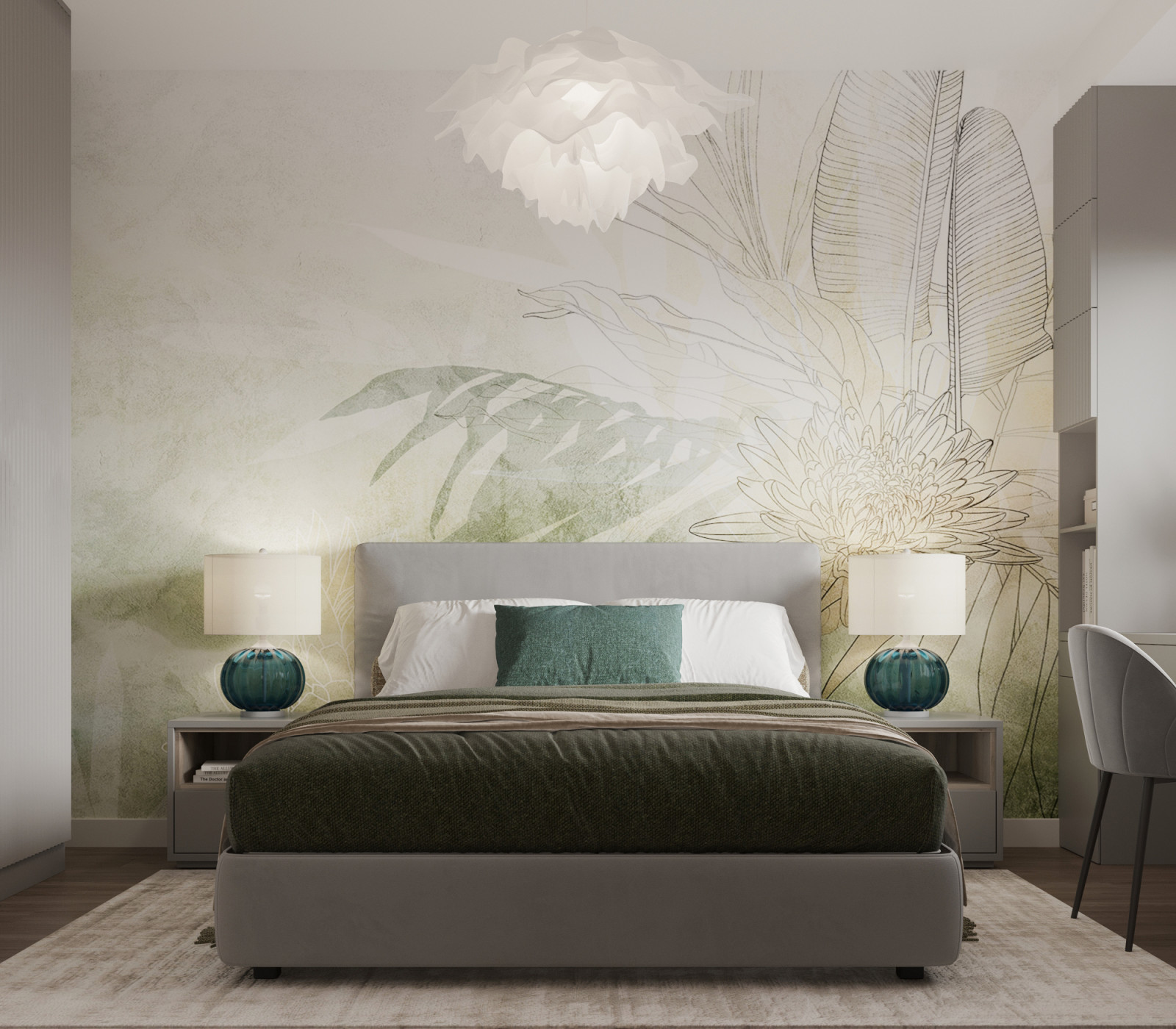 "Вечное лето", квартира в ЖК "Смарт квартал на Октябрьской", 93 м2