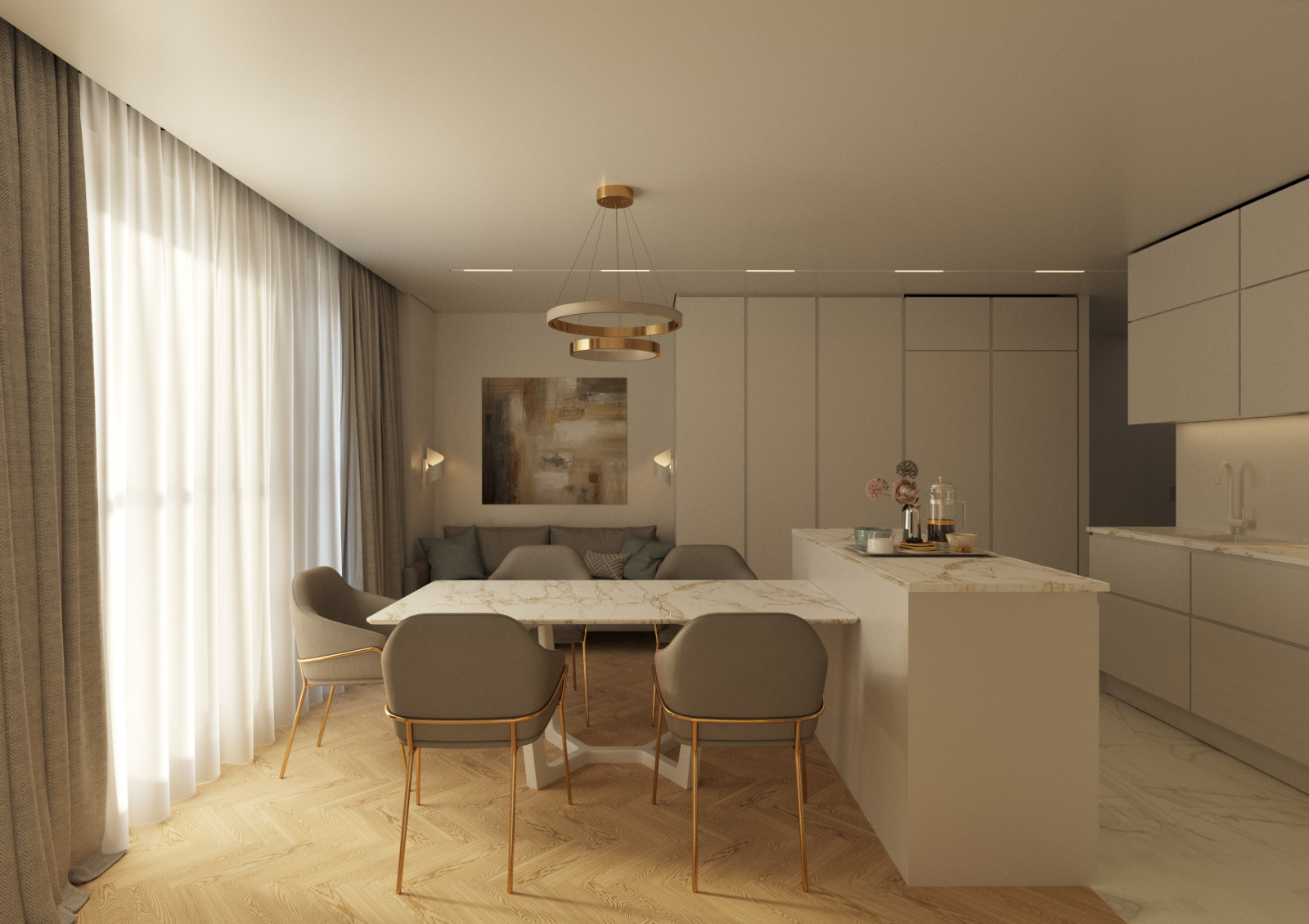 Обложка проекта: Проект 3-х комнатной квартиры (СПб)