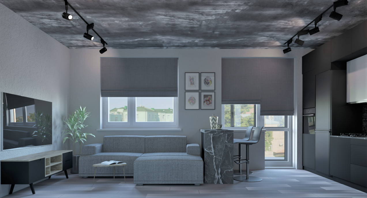 Обложка проекта: Однокомнатная квартира в поселке "Сампо"