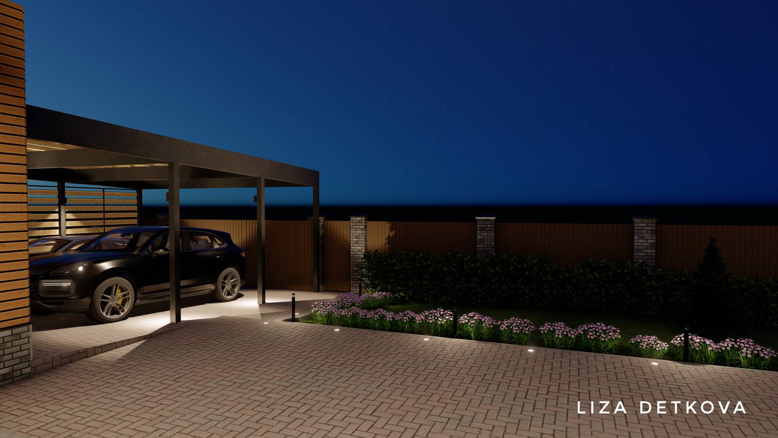 Усадьба: дом, баня, ландшафтный дизайн