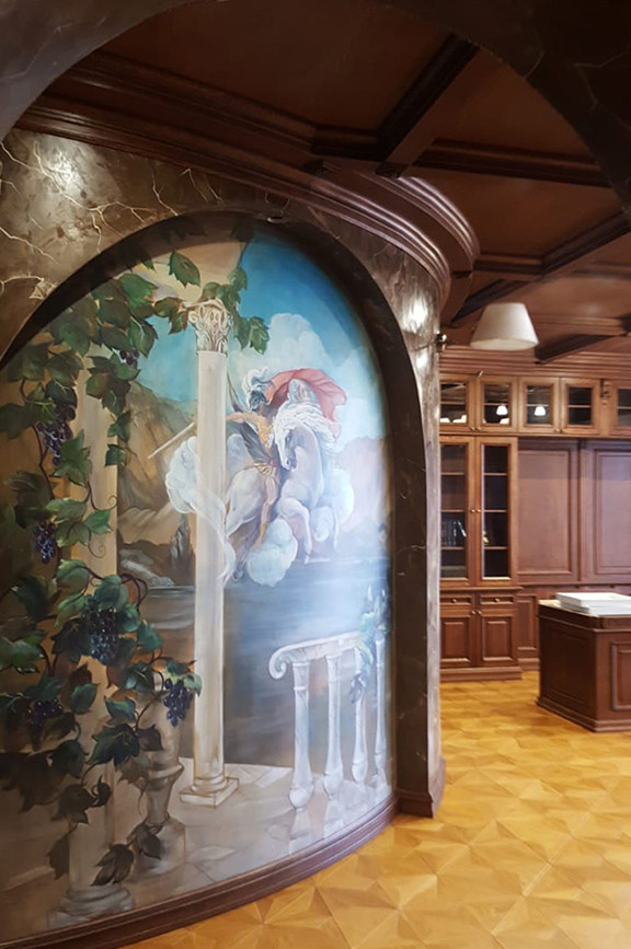 Роспись стен