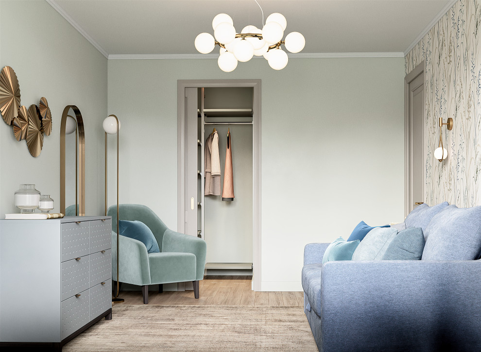 Интерьер в стиле хюгге: однушка для девушки