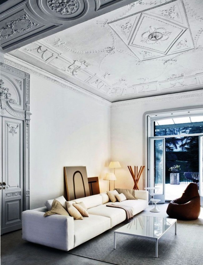 Лепной декор в интерьере