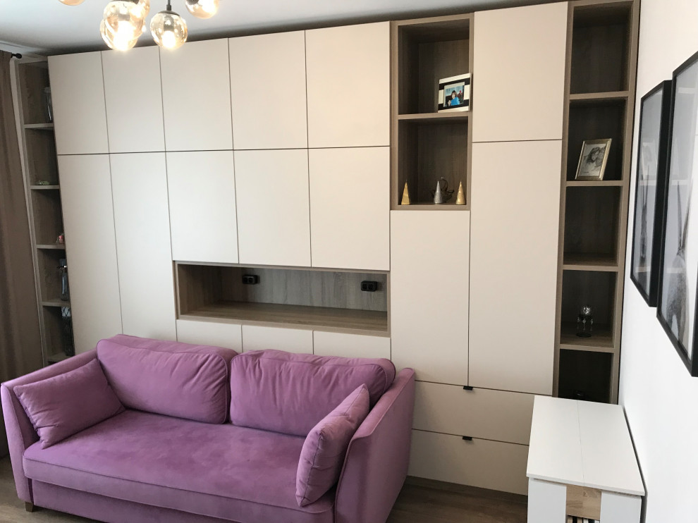 Обложка проекта: двухкомнатная квартира на Парашютной Улице