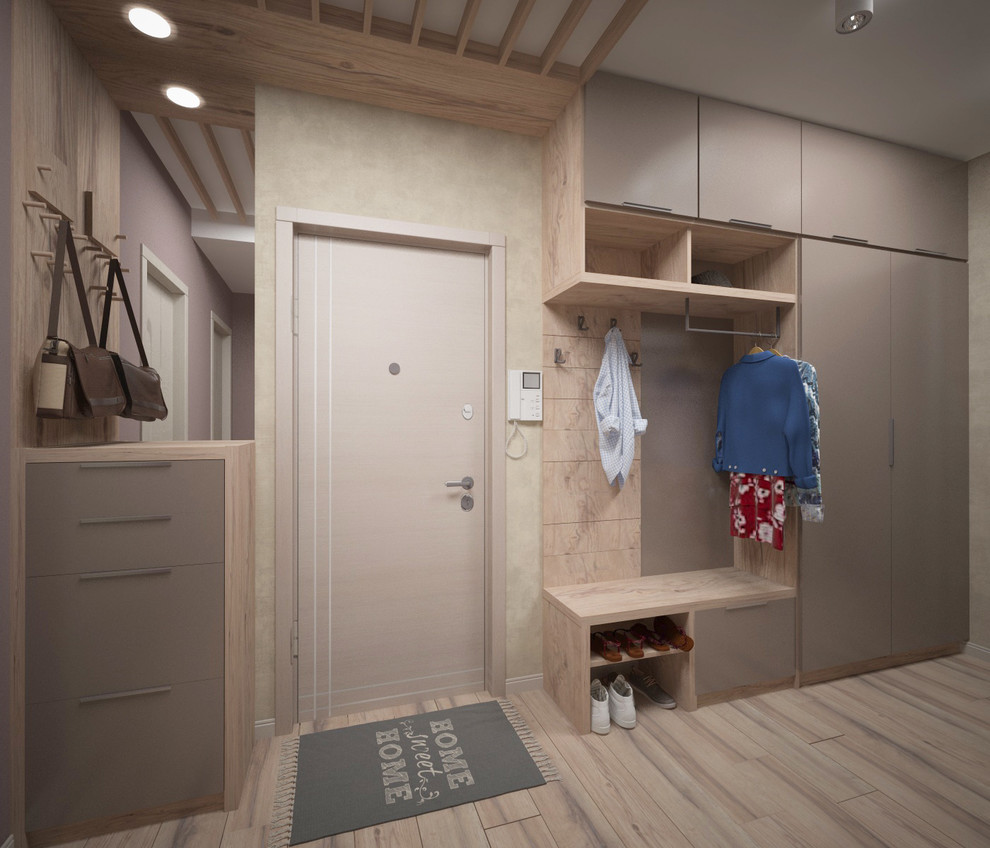 Квартира для Балерины в пудровых тонах.