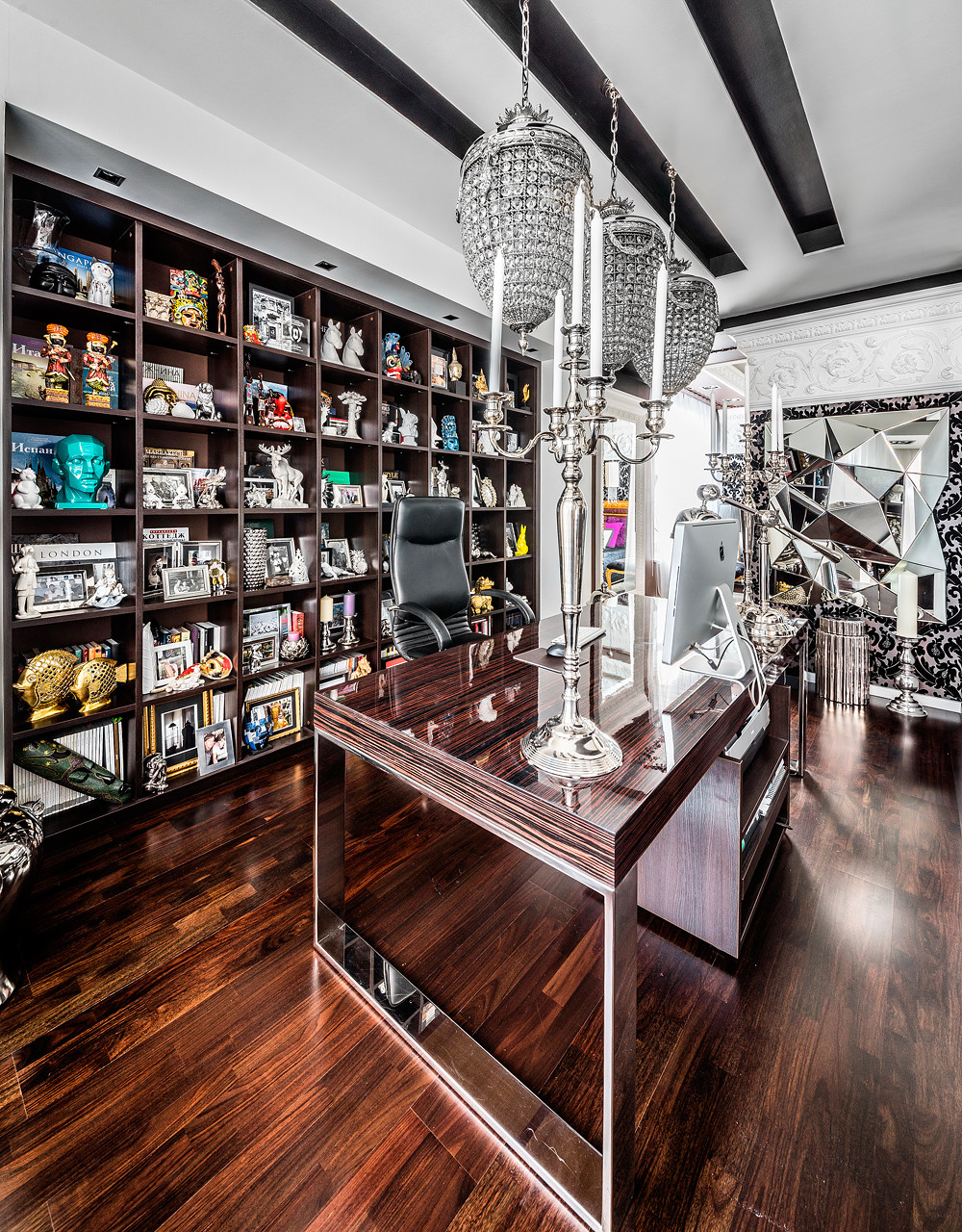 Съёмка интерьера квартиры в стиле фьюжн.