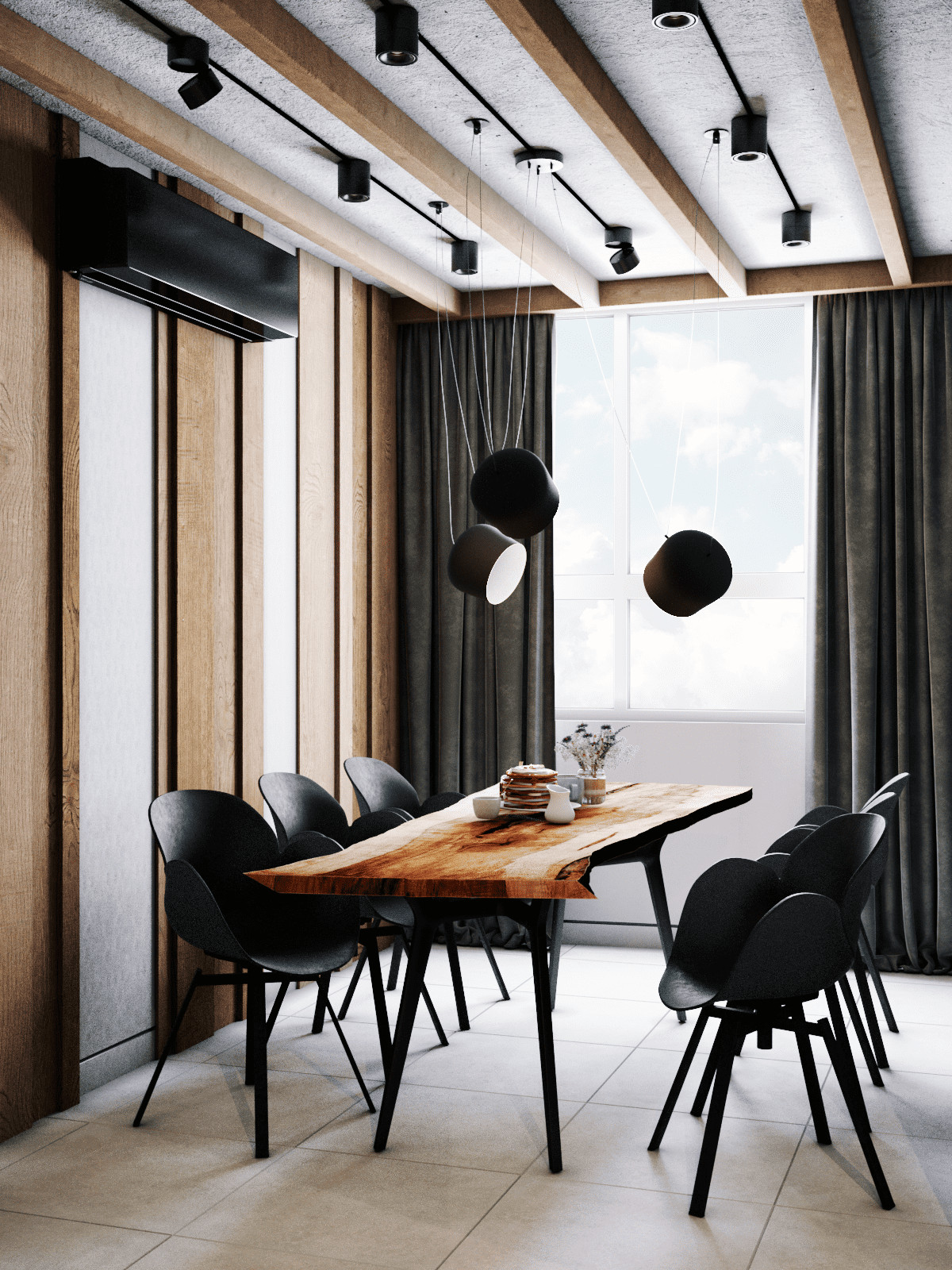 Кухня-гостиная со столовой зоной, 30.41м²