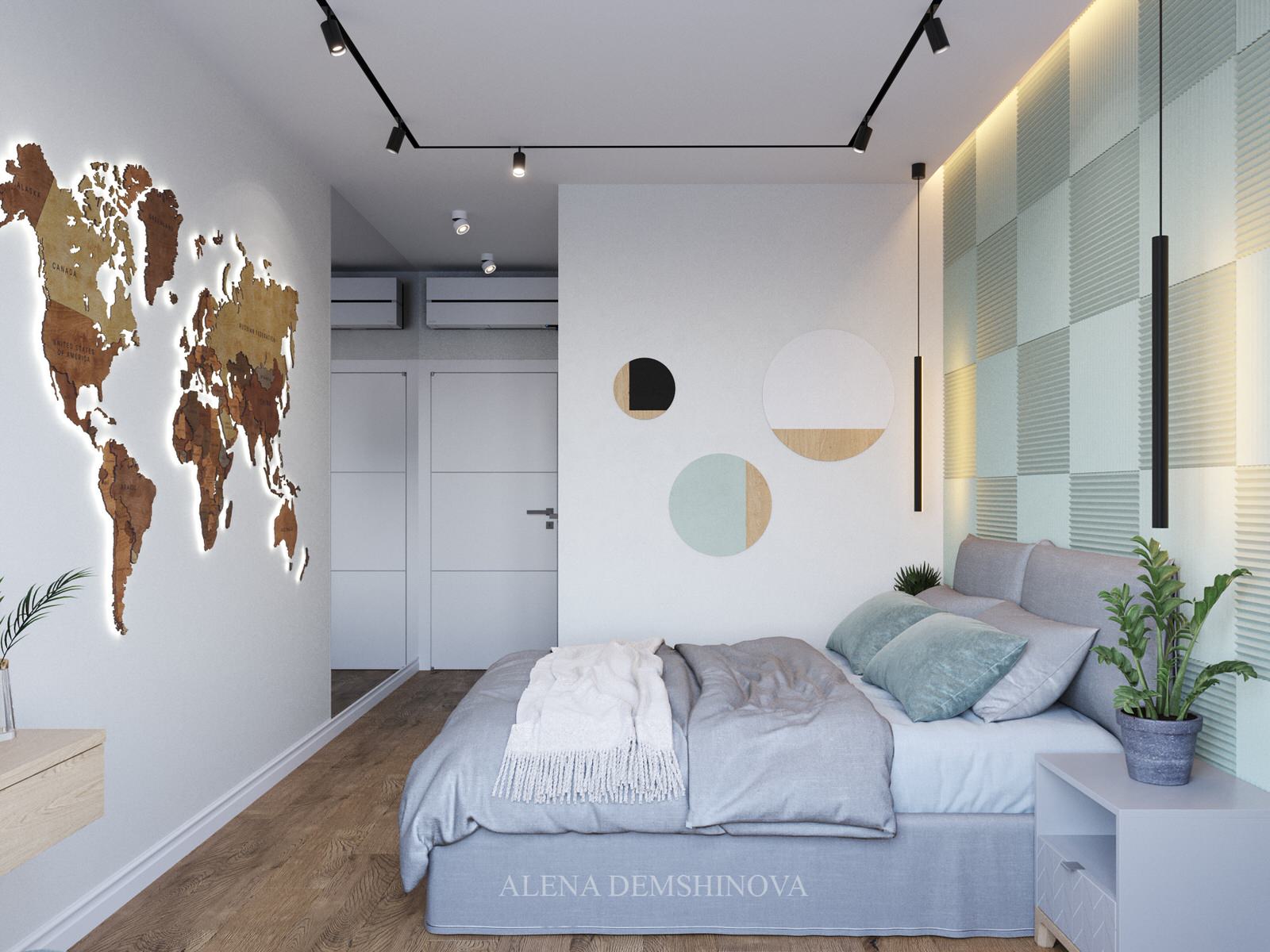 Квартира для молодой пары и их котиков