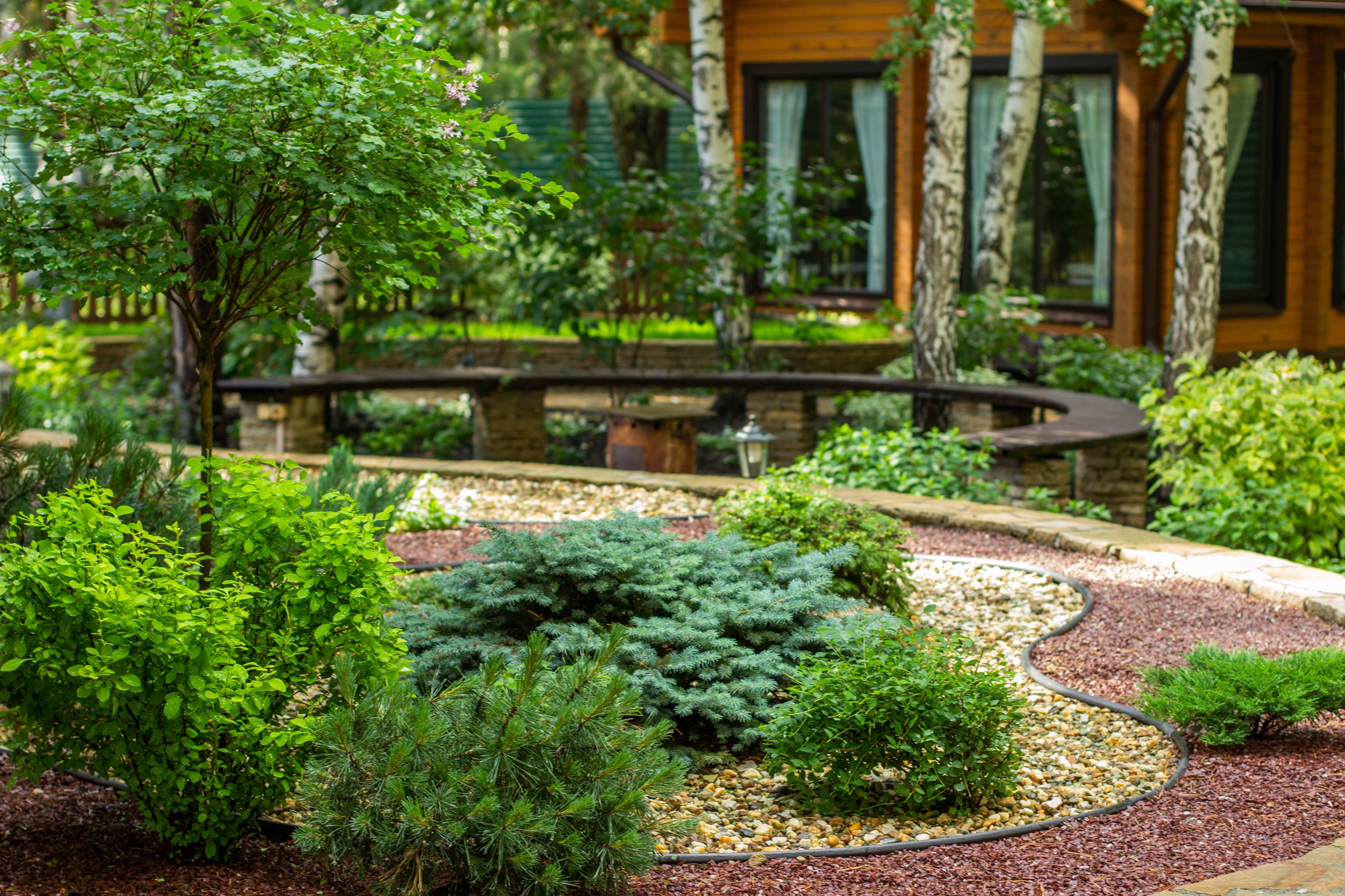 У леса на опушке