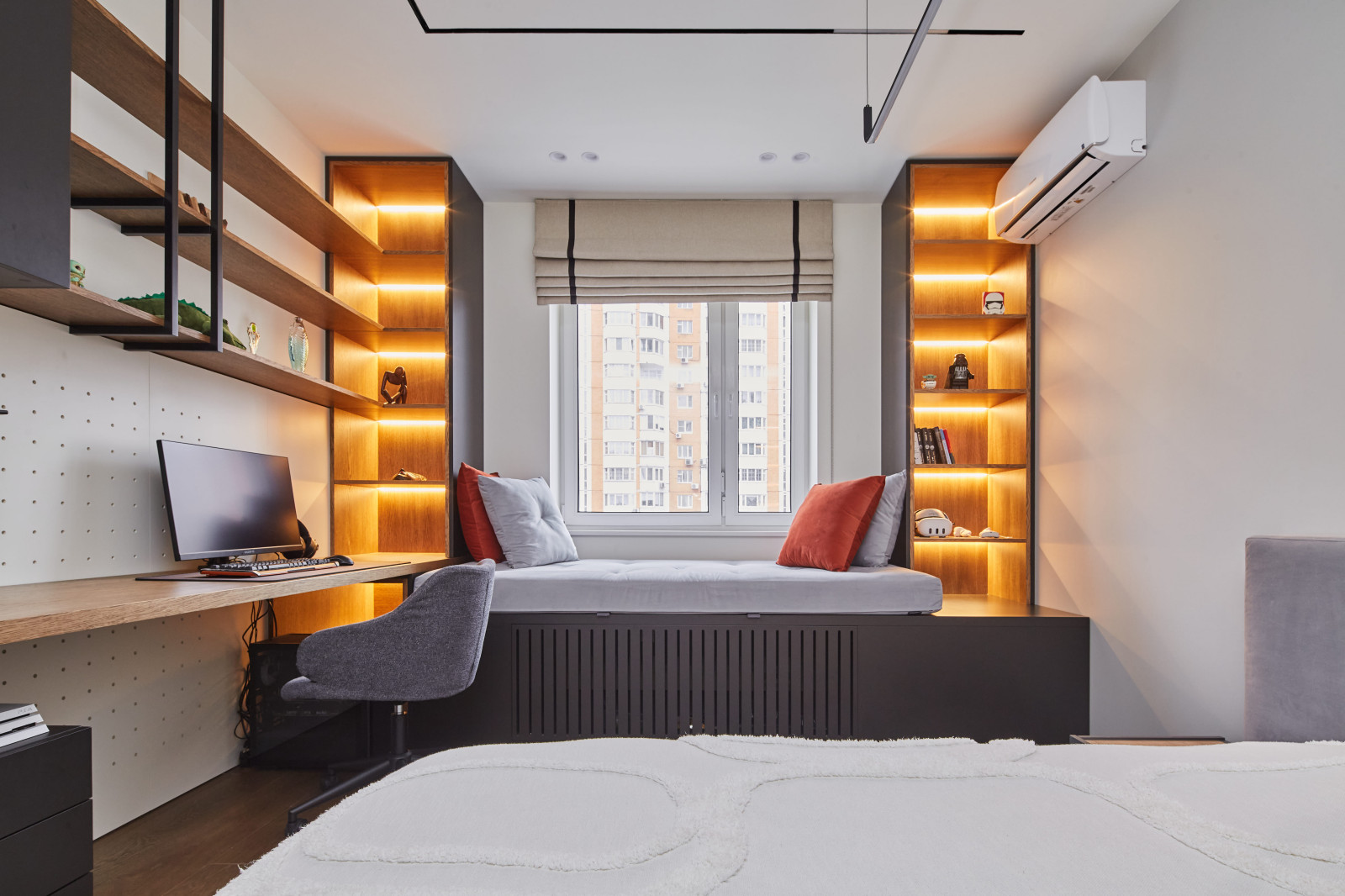 Современный дизайн трехкомнатной квартиры 112 кв. м.