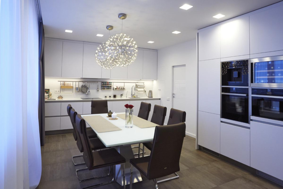 Меблировка частной квартиры по проекту студии Акименкова