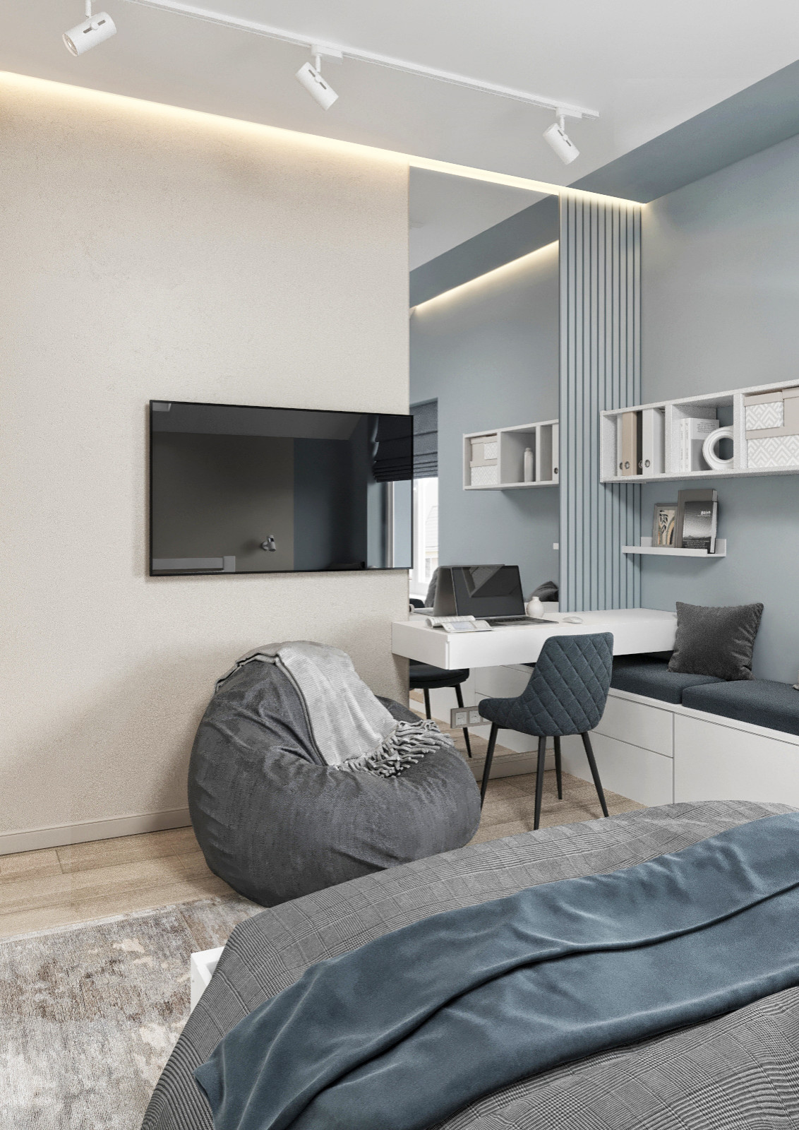 Проект двухэтажного частного дома 150 кв.м.