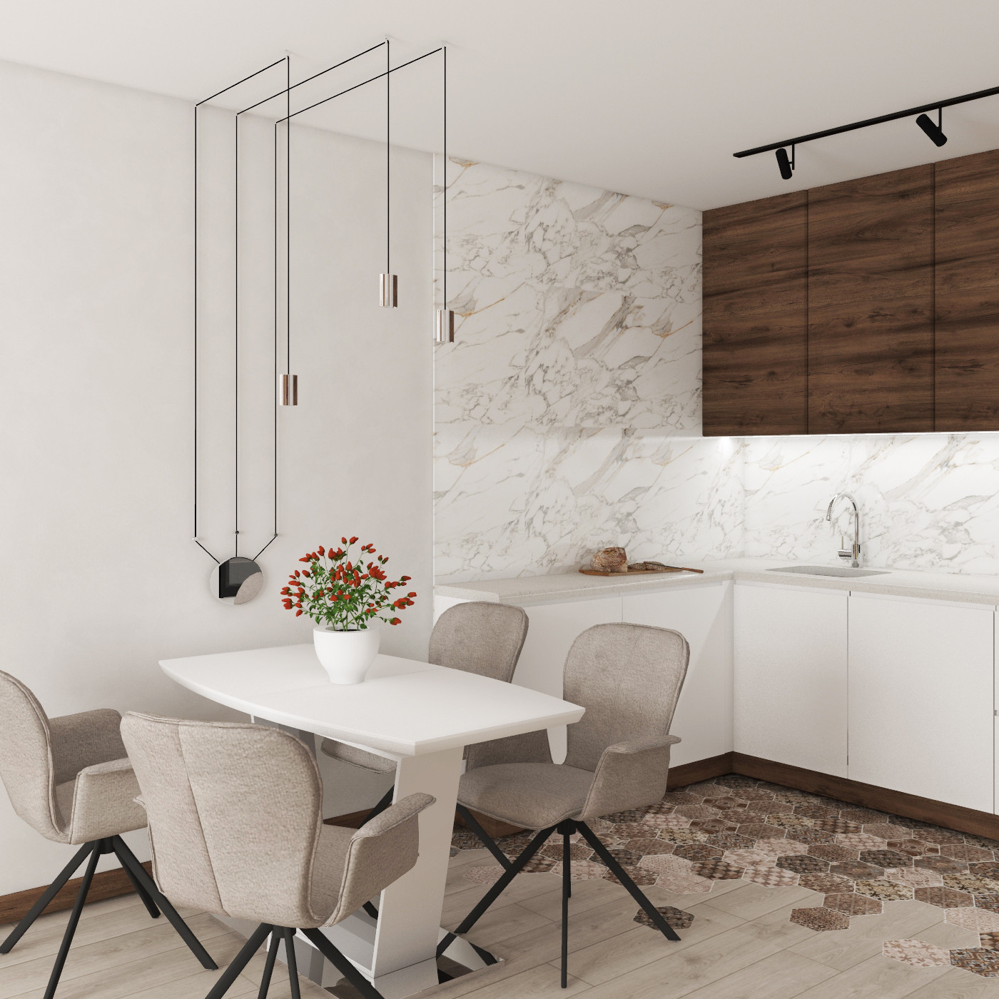 Дизайн квартиры "Эколофт"