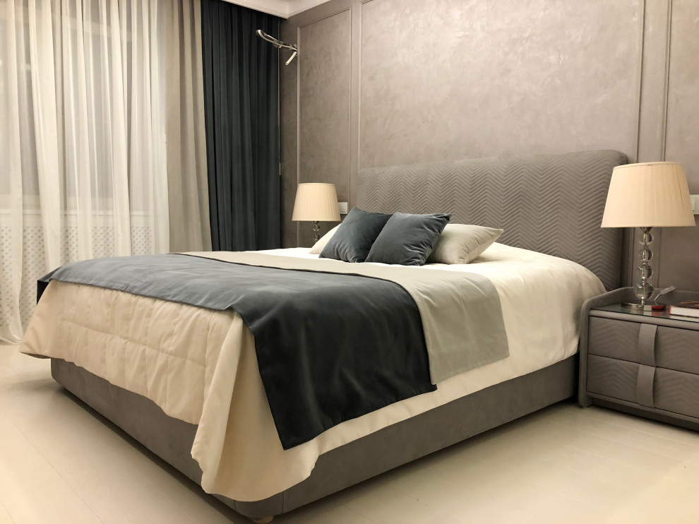 Обложка проекта: Квартира в ЖК "Victory House". Оформление кухни и спальни