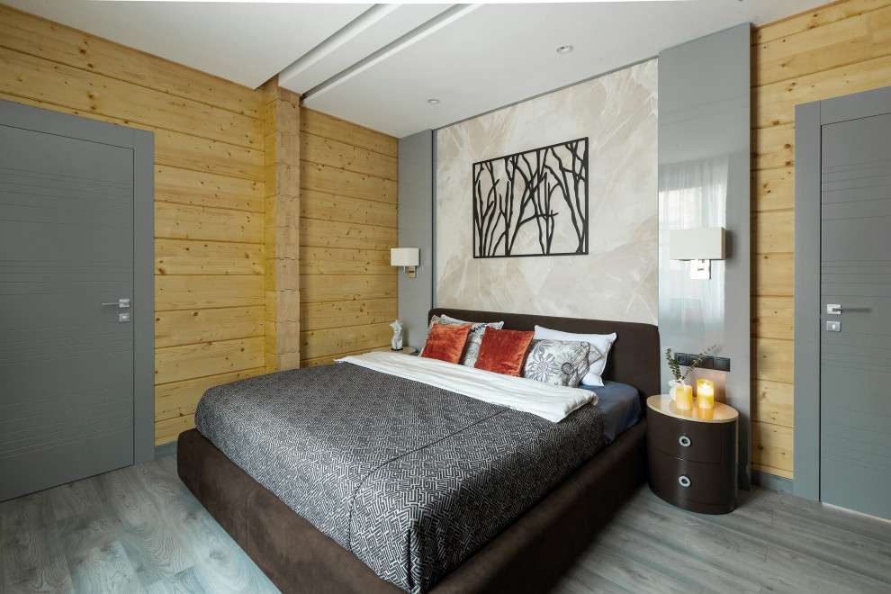 Загородный дом из клееного бруса