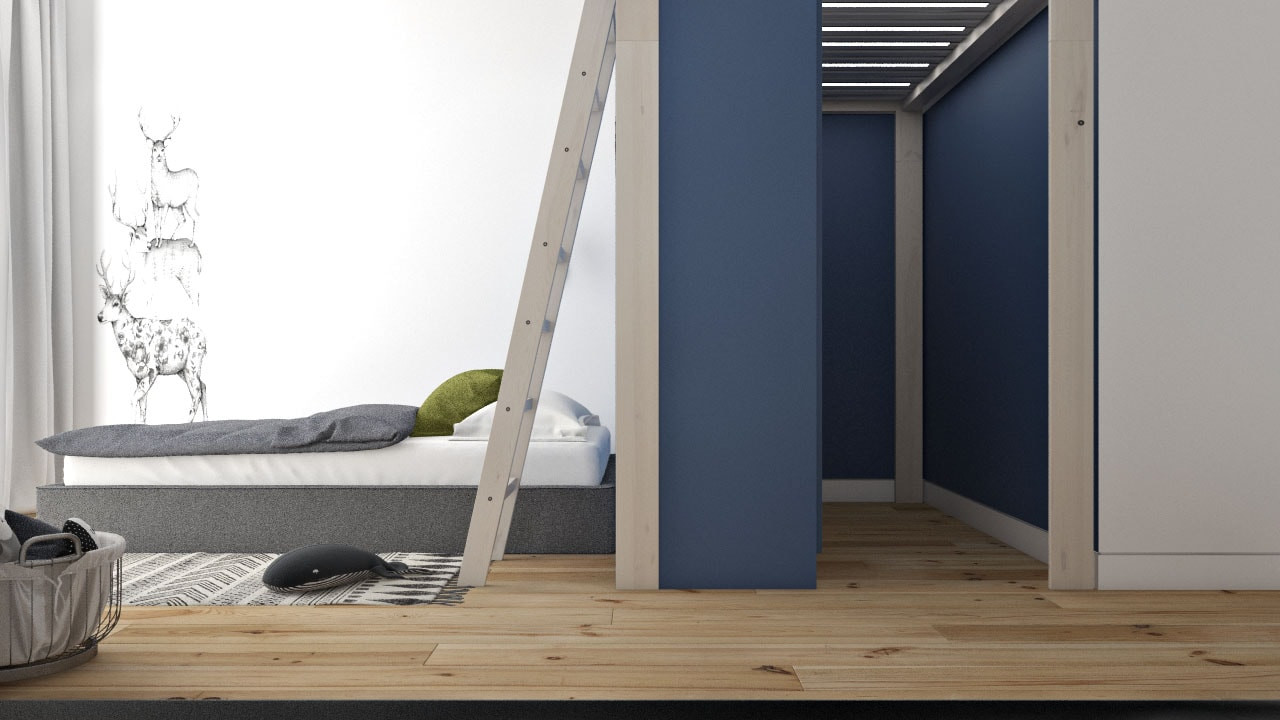 ЖК Spires, 3 комнаты, 81м²