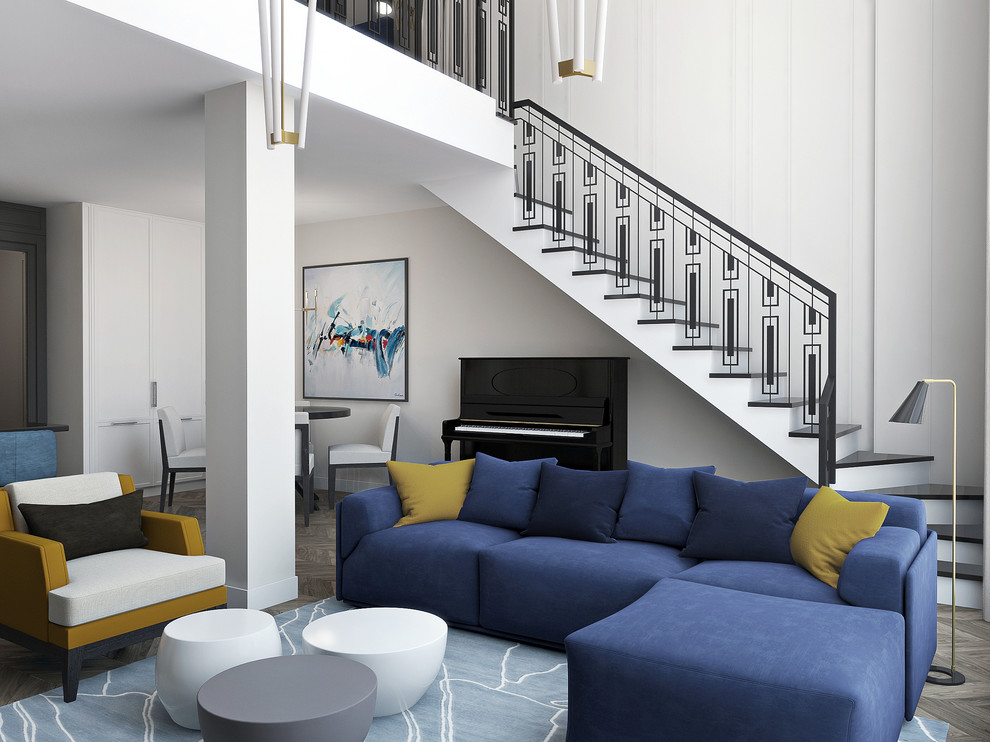 двухуровневая квартира в Москве