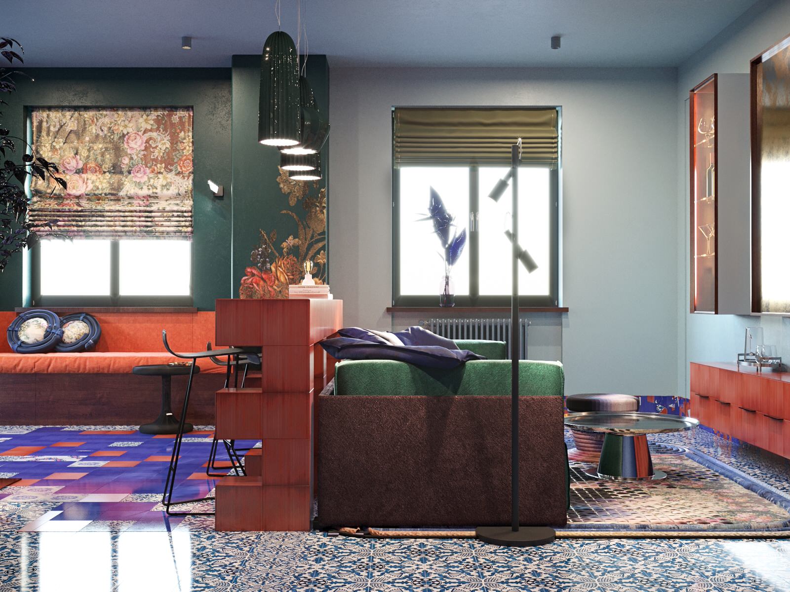 Гостиная. Квартира на Таганке