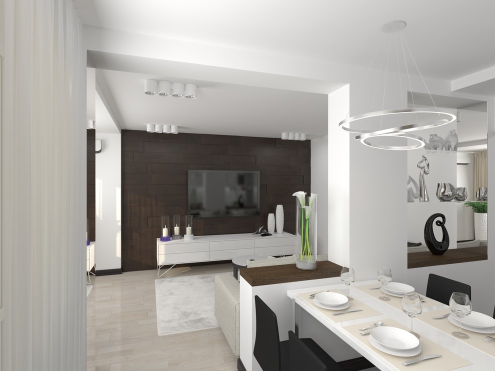 Интерьер квартиры в ЖК "7 небо"