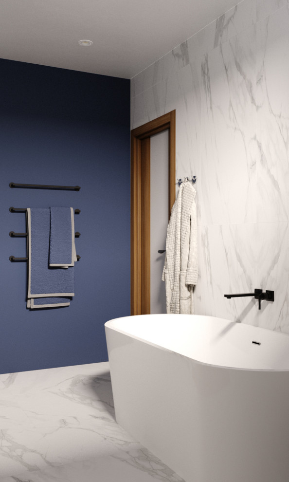 Дизайн проект ванной комнаты г.Котово