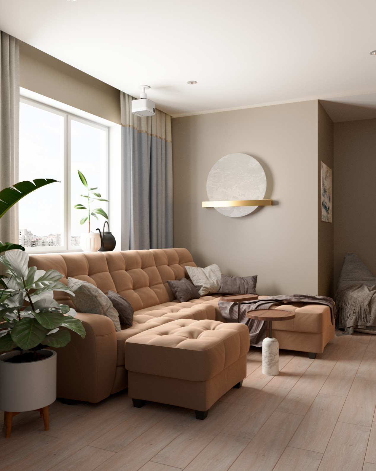 Квартира 200 м² у парка Царицыно (2 этаж)