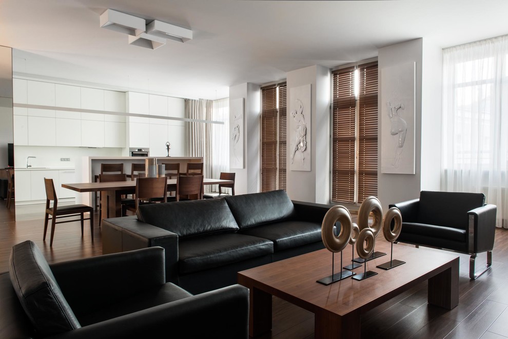 Интерьер квартиры в ЖК "Фурманный переулок, дом 8" 155 М2