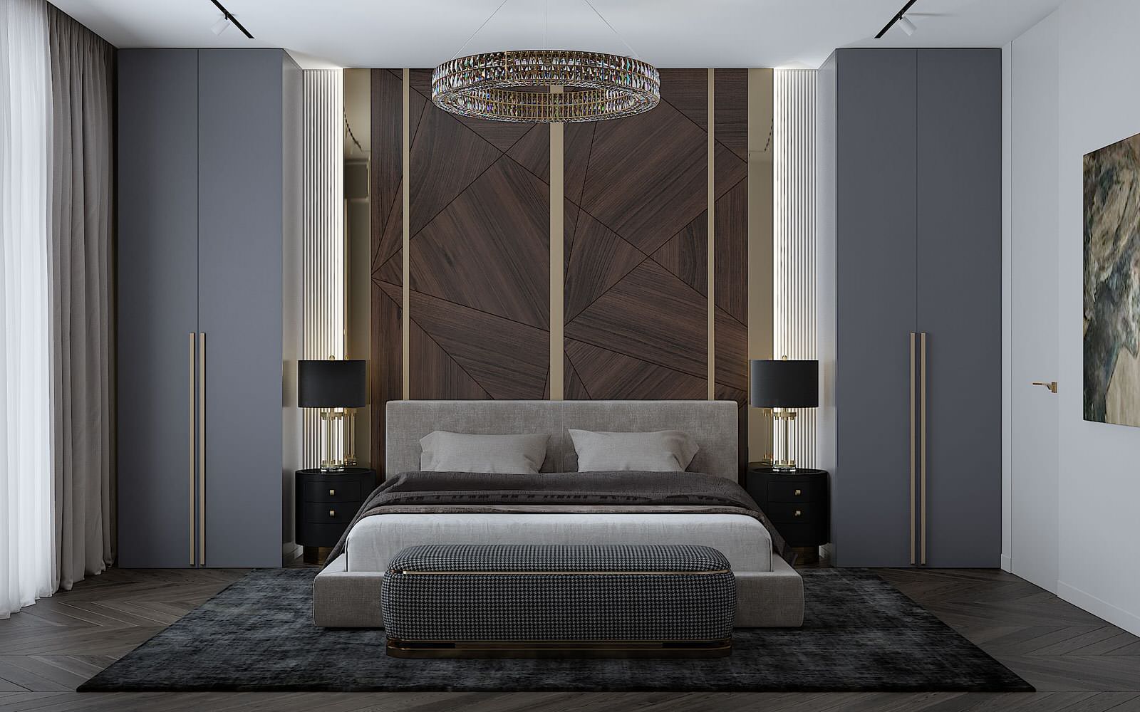 Дизайн проект квартиры 78м2 ЖК "Резиденция Композиторов"