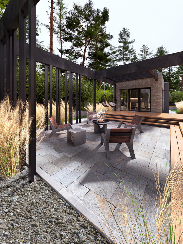 Комплекс строений в стиле "Хай-тек"