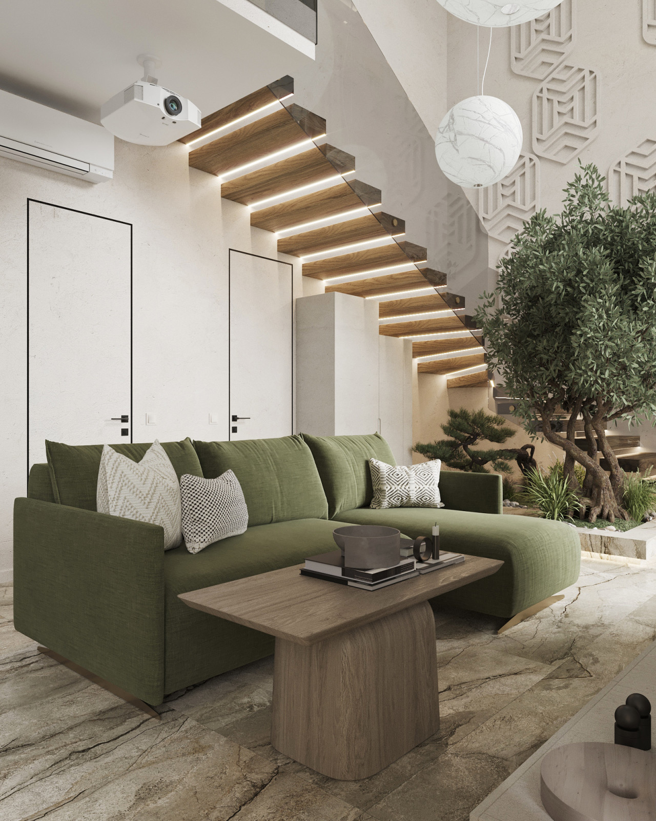 Обложка проекта: Интерьер 2-ух этажной MINIVILLI.terra