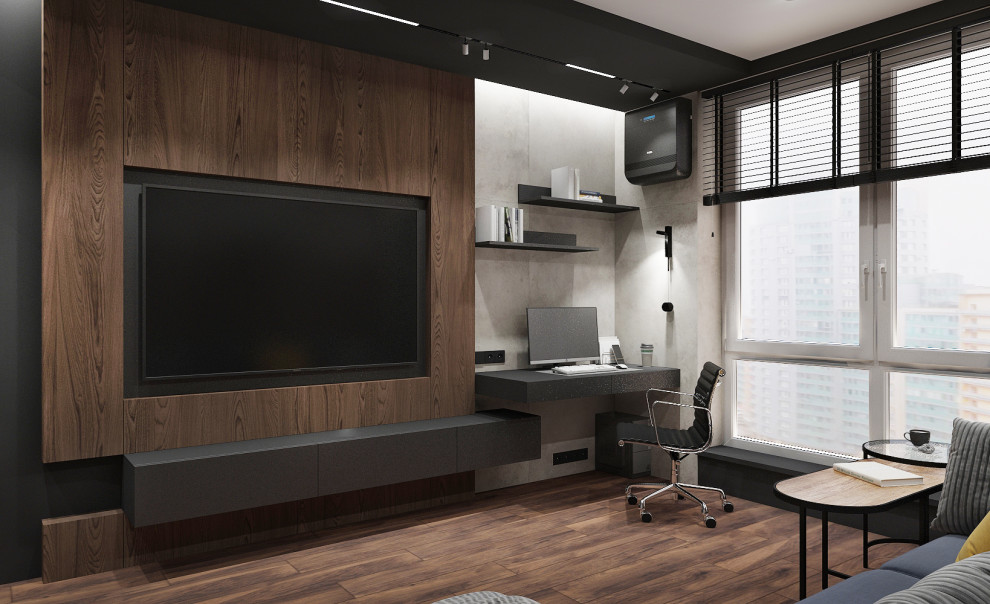 Обложка проекта: Квартира для молодого человека в ЖК Ленинград