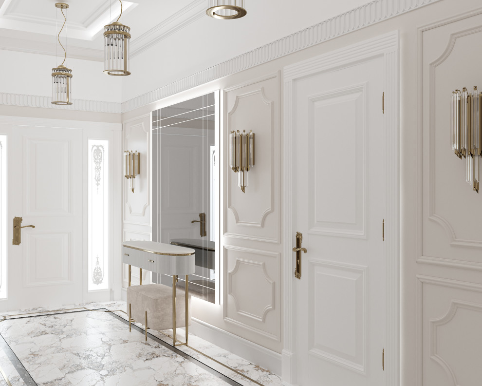 Обложка проекта: Частный дом в стиле неоклассика