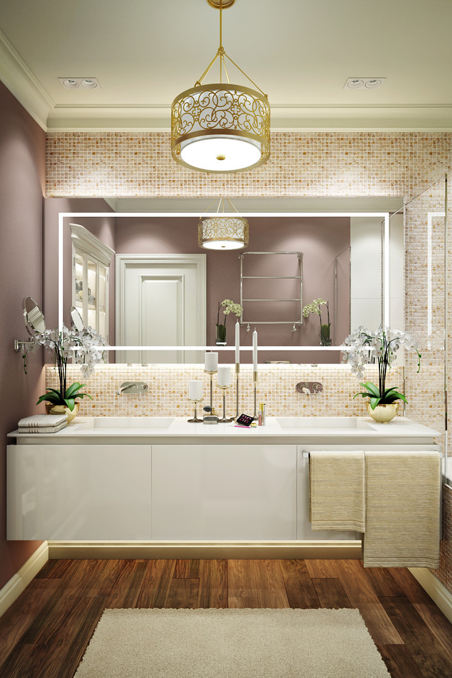 The apartment in a residential complex English Square in Moscow