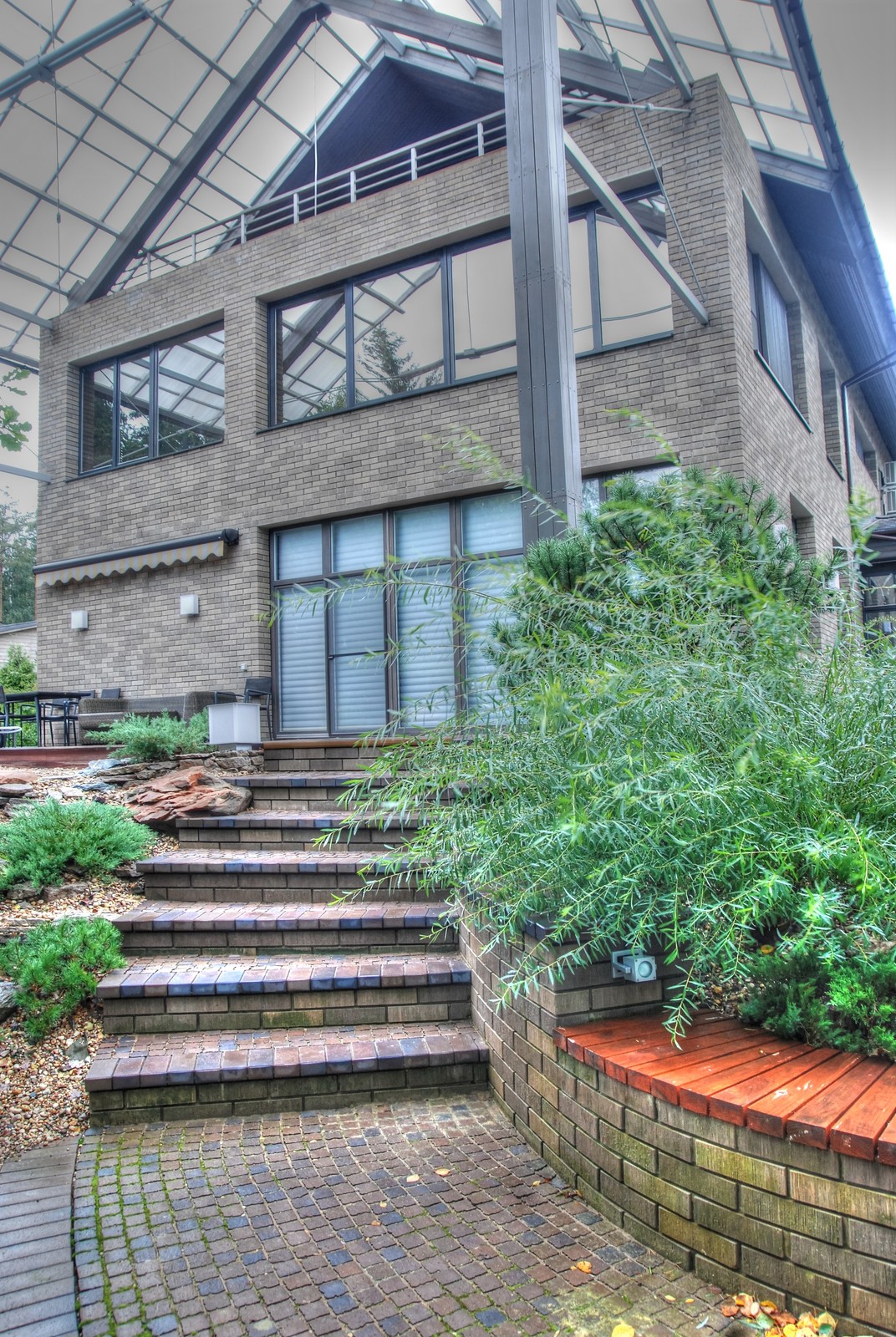 лестница на веранду дома