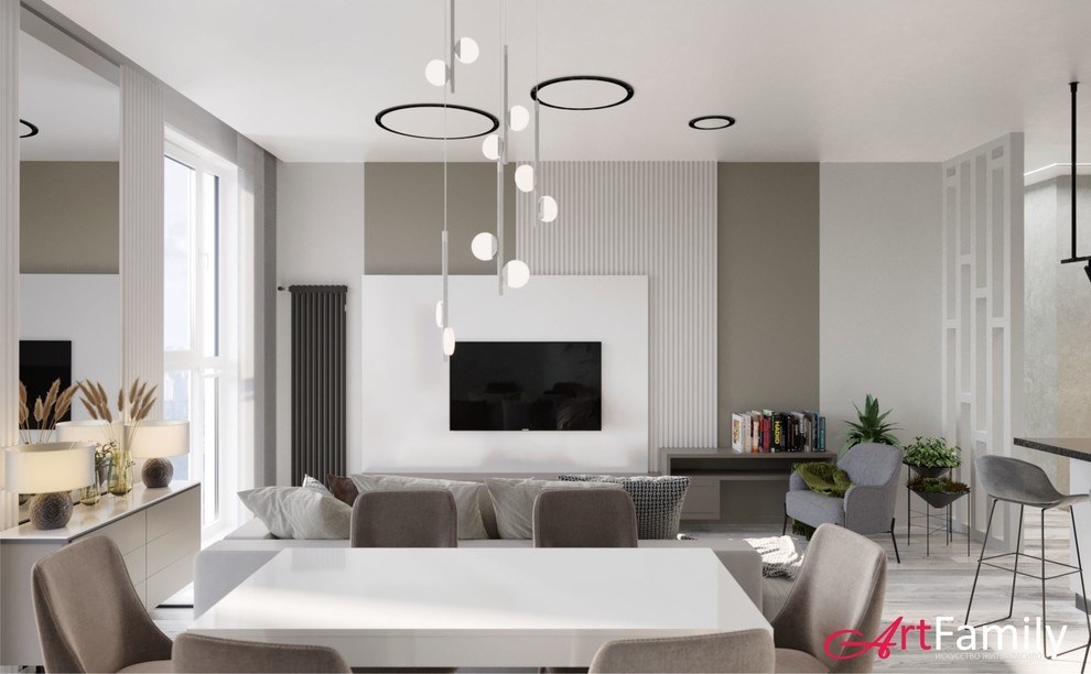 Квартира в ЖК "Резиденция композиторов" площадью 129,3 м.кв.