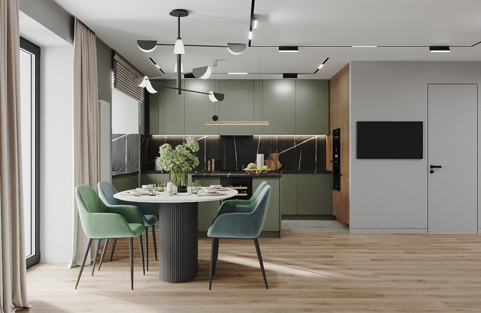 Кухня-гостиная 4