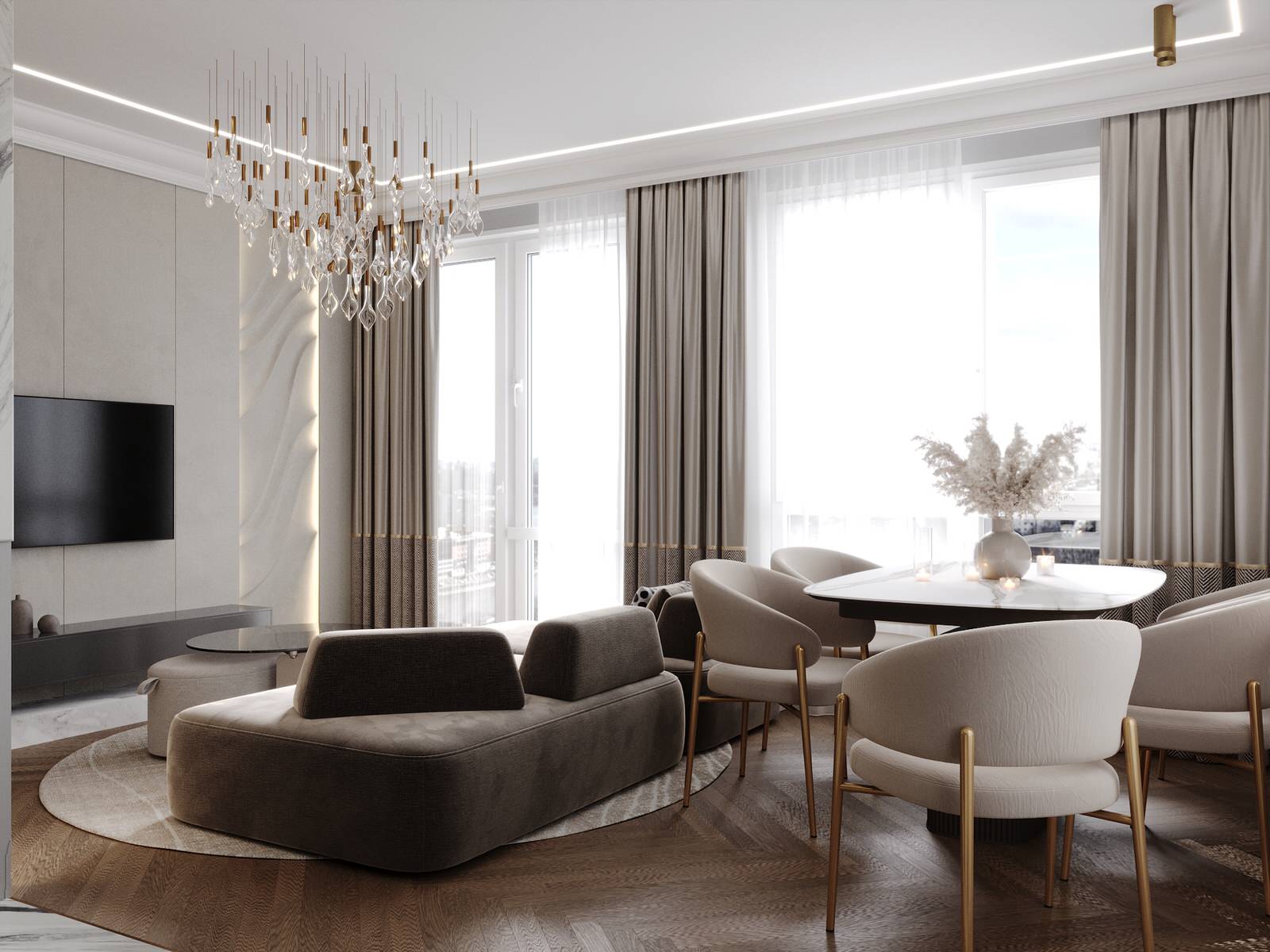 Квартира в современном стиле