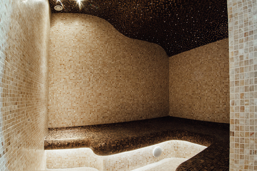 Хамам с необычным потолком